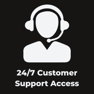 24/7 Customer Support Access